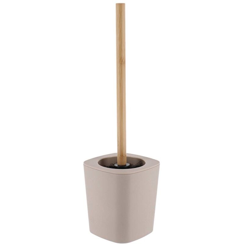 foto del prodotto scopino in gomma stelo in abs e bamb beige tendance