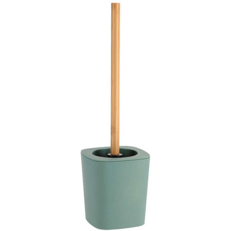 foto del prodotto scopino in gomma stelo in abs e bamb verde salvia tendance