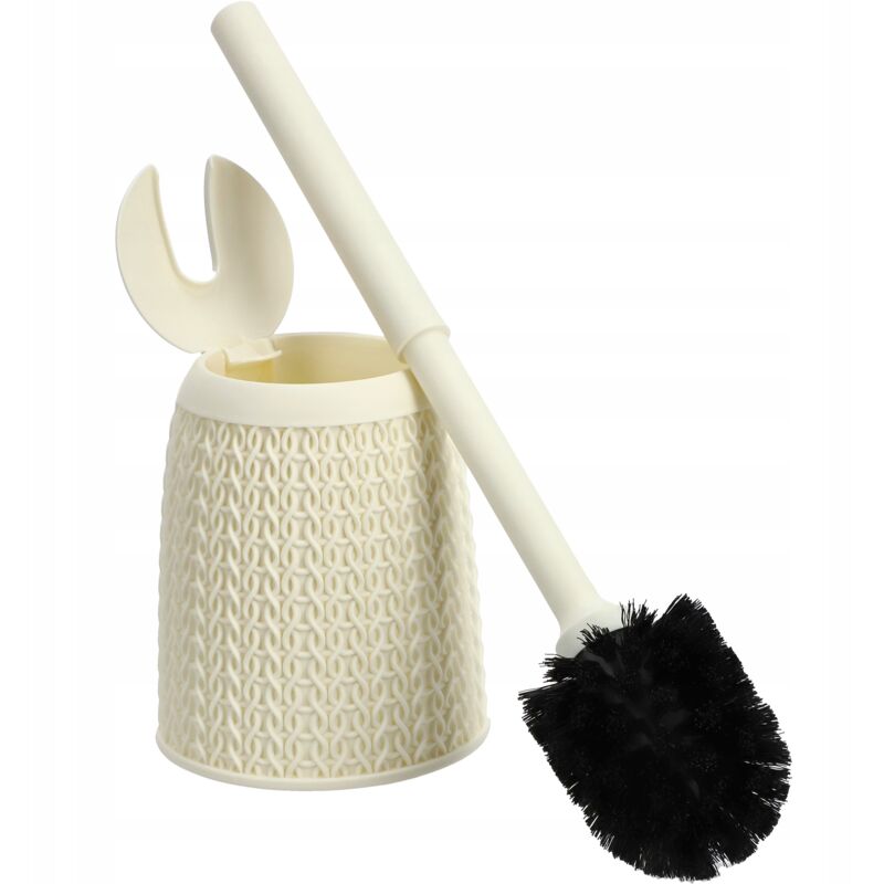 foto del prodotto scopino per wc curver contenitore per wc color crema