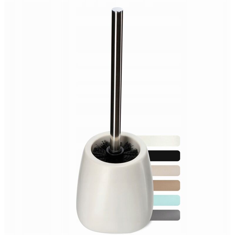 foto del prodotto scopino per wc da bagno in ceramica bianco kadax