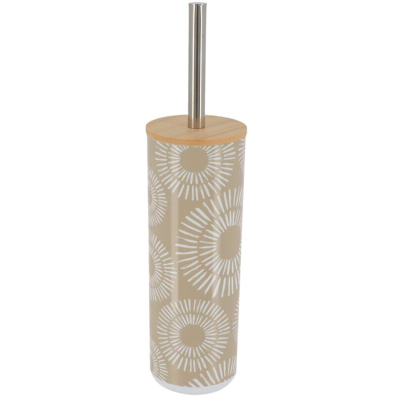foto del prodotto scopino ps stampato con coperchio in bamb spirali etniche tendance