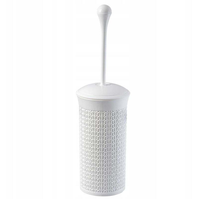 foto del prodotto scopino wc kadax con contenitore, colori chiusi.