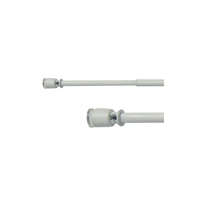 foto del prodotto scorritenda bastone finestra estensibile a pressione bianco cm 40 66 50440 
