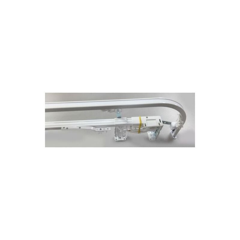 foto del prodotto scorritenda estensibile sirio kit 120 215 cm bianco