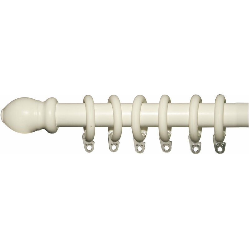 foto del prodotto scorritenda legno a strappo d35mm 160cm bianco emmegi