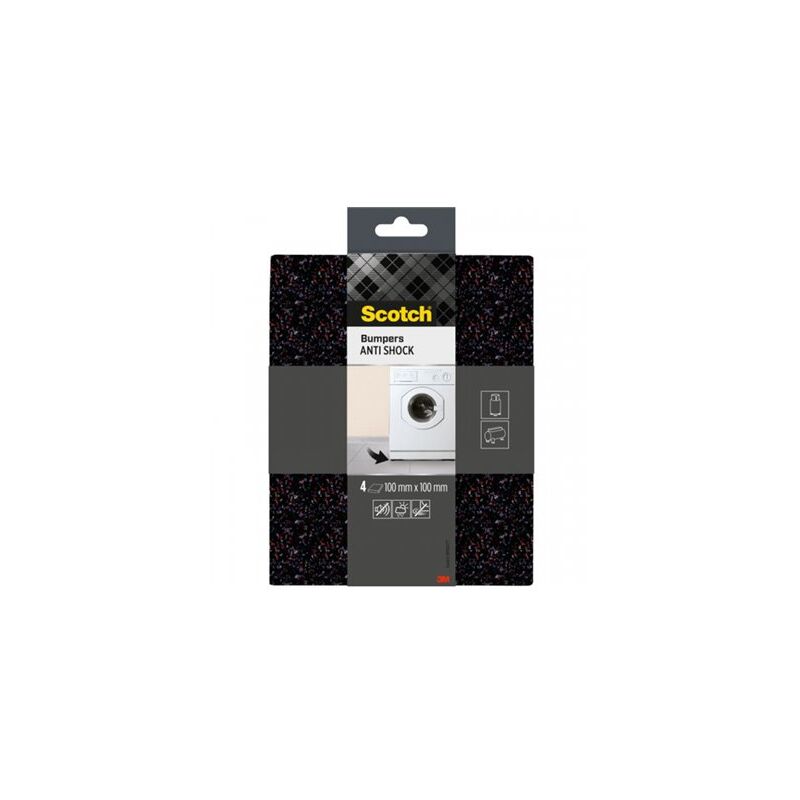 foto del prodotto scotch confezione da 4 cuscinetti antiurto 10x10x0,4cm sp92o77 3m