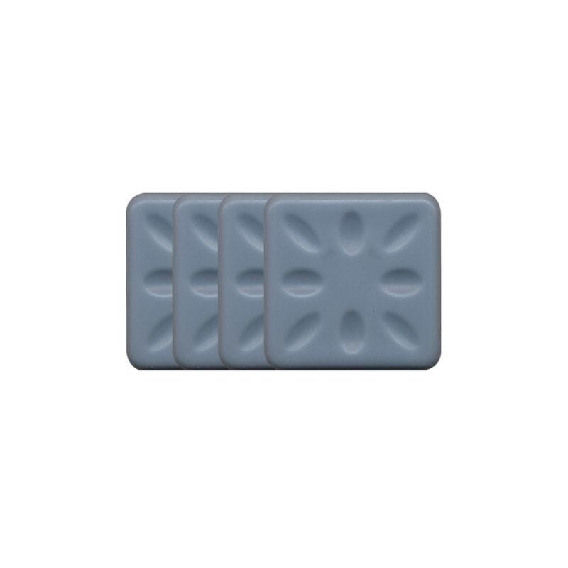 foto del prodotto scotch confezione da 4 fogli adesivi a nido d ape 50 x 50 mm, grigio