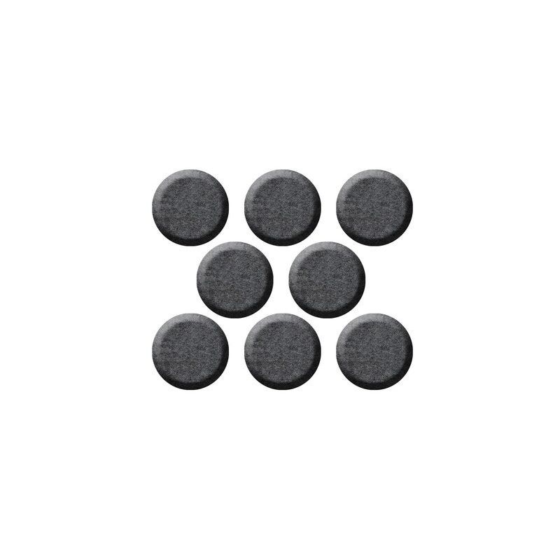 foto del prodotto scotch confezione da 8 feltrini adesivi diam. 22 mm, grigio