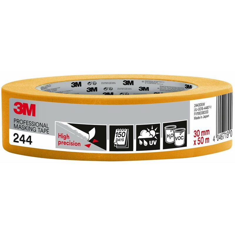 foto del prodotto scotch super nastro coprente da imbianchino, 30 mm x 50 m, l originale, qualit profi plus, gold, pt24430