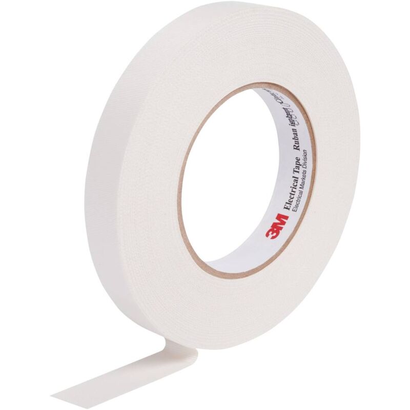 foto del prodotto scotch27 12x20 nastro in tessuto bianco l x l 20 m x 12 mm 1 pz. 3m