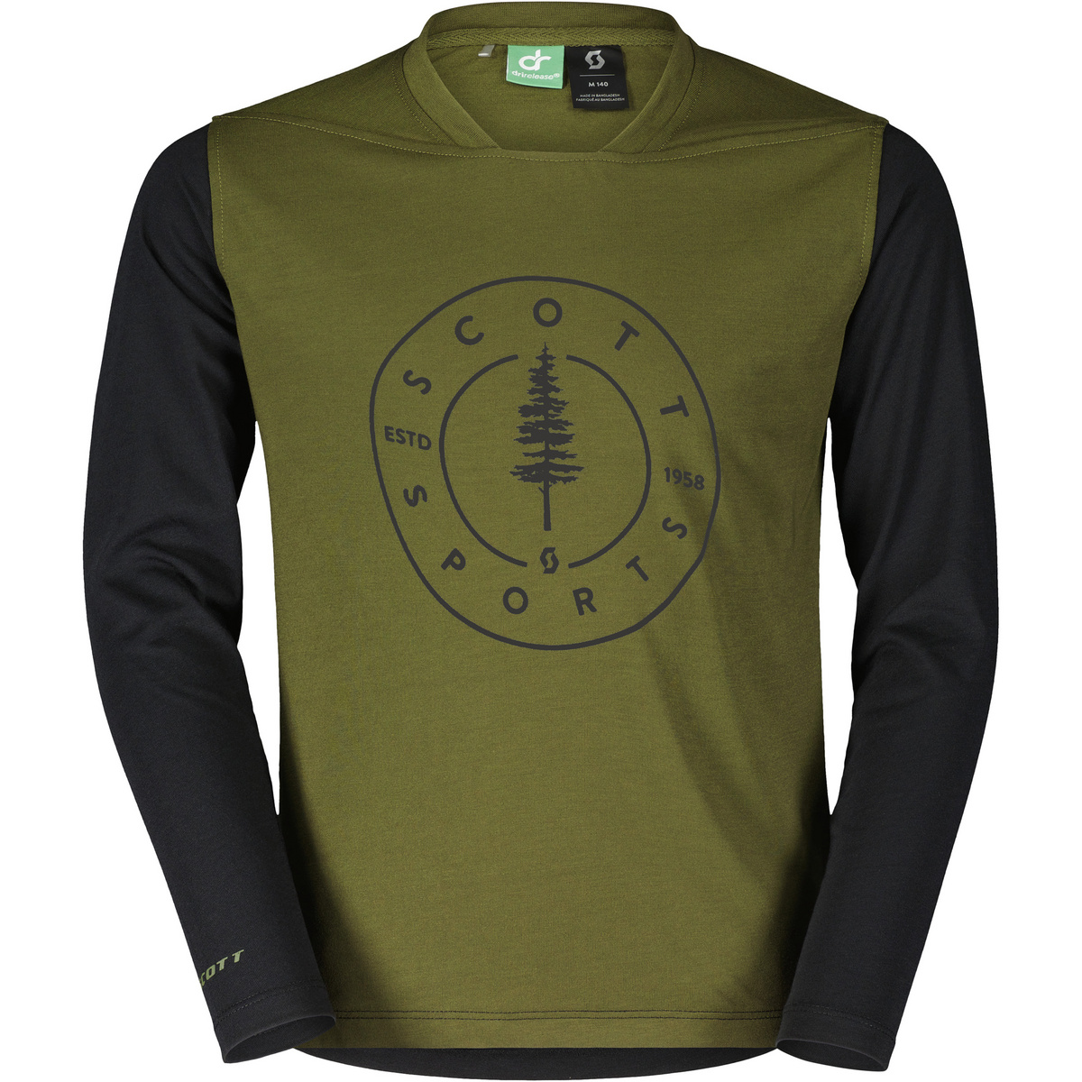 foto del prodotto scott bambino maglia da bici trail flow 10 dri