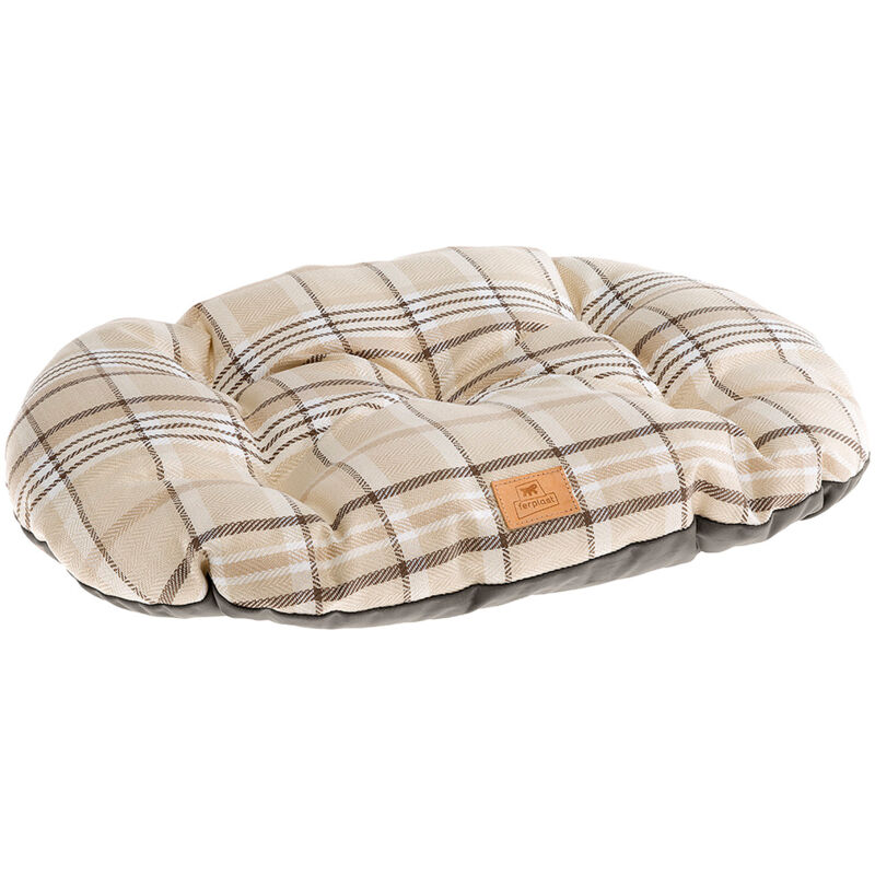 foto del prodotto scott cuscino double face per cani e gatti. in vari colori e misure.. variante 45 2 misure 43 x 30 cm marrone ferplast
