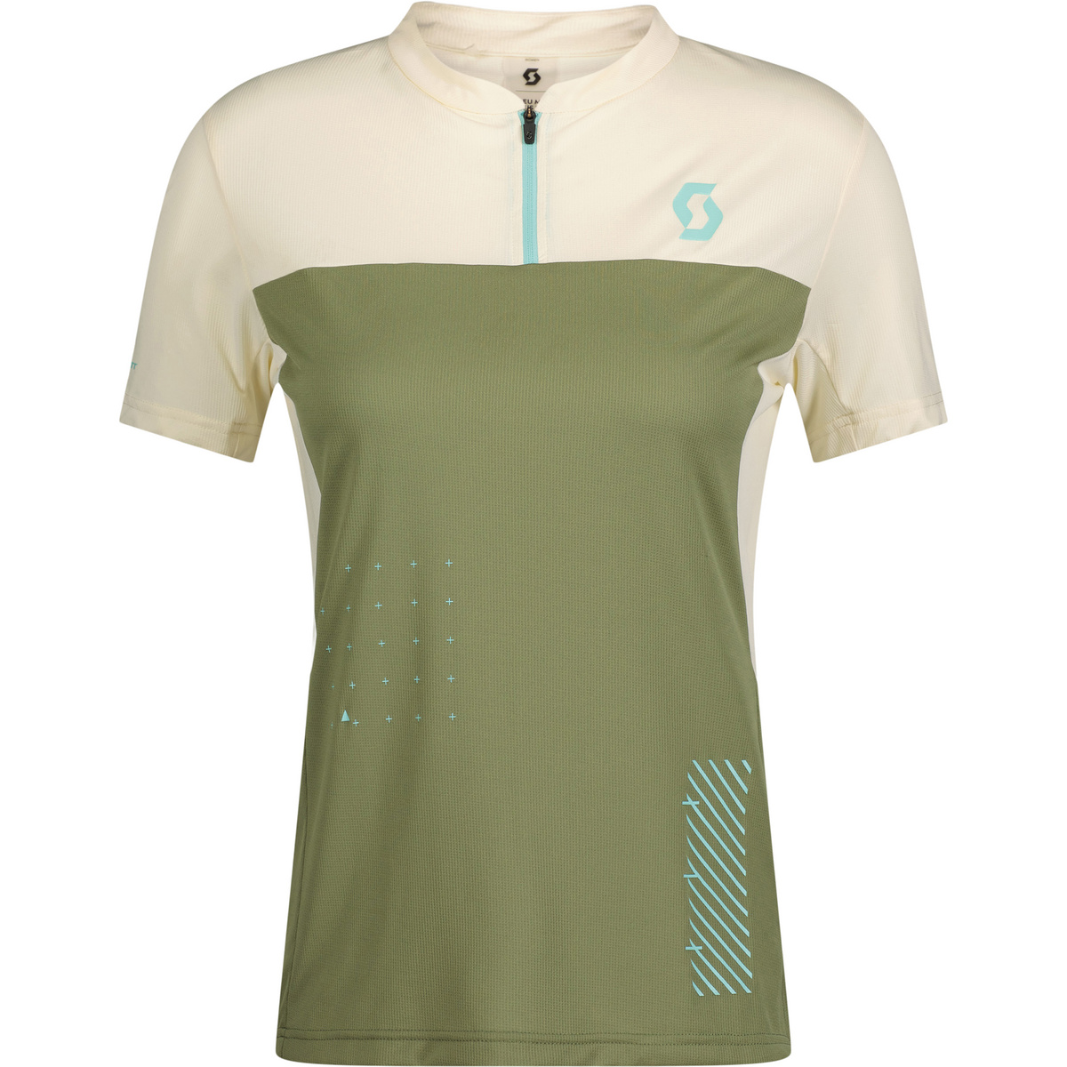 foto del prodotto scott donna maglia trail vertic zip ss