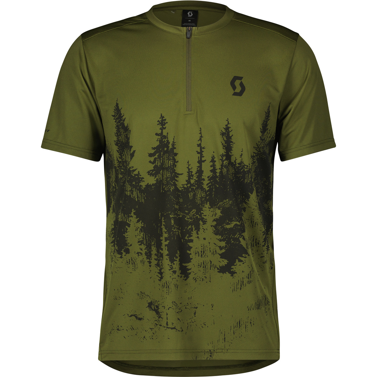 foto del prodotto scott uomo maglia da bici trail flow zip