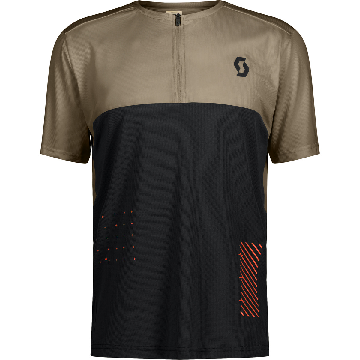 foto del prodotto scott uomo maglia trail vertic zip ss