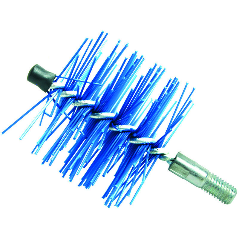 foto del prodotto scovolo a elica in nylon per stufe a pellet mm.100