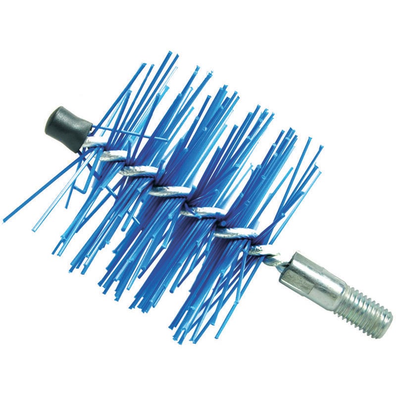 foto del prodotto scovolo a elica in nylon per stufe a pellet mm.80