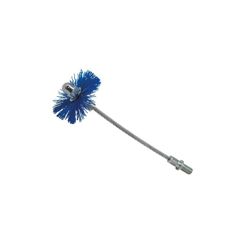 foto del prodotto scovolo tondo nylon pulizia canna fumaria camino stufe a pellet 26113 