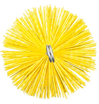 foto del prodotto scovolo tondo x camini nylon diam.mm.300