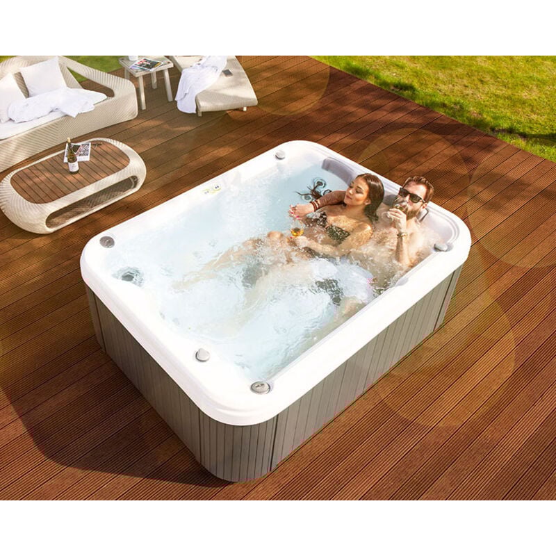 foto del prodotto scp spa 3 posti, vasca idromassaggio da esterno 200x150x78 cm