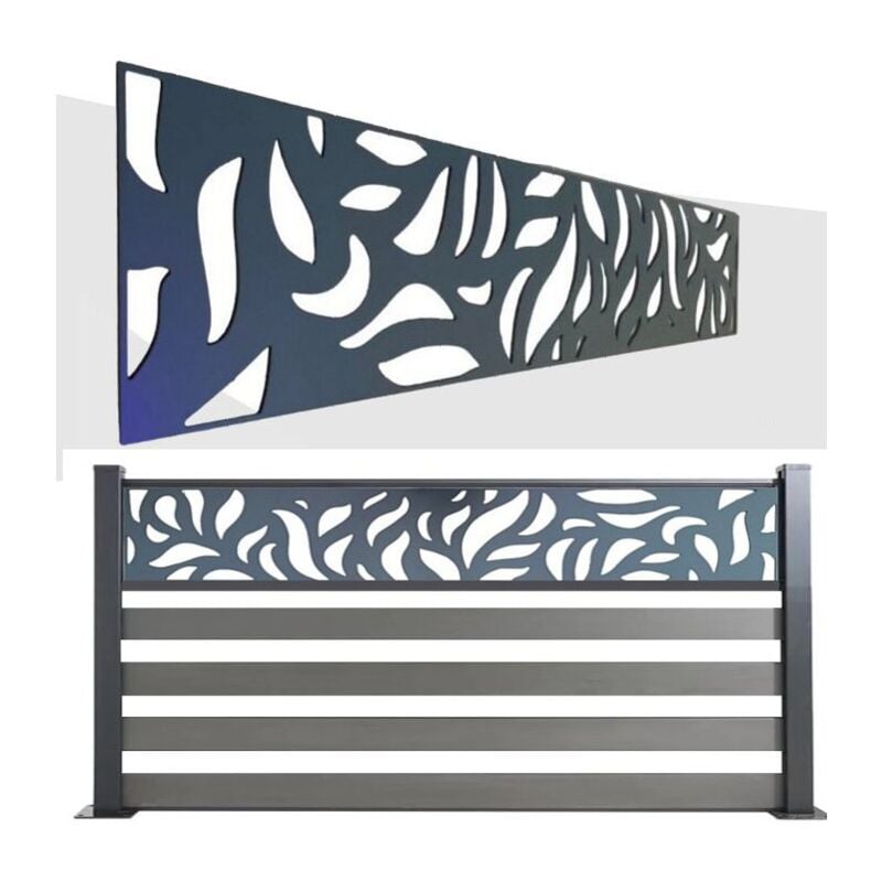 foto del prodotto screen pannello decorativo alluminio per recinzioni frangivento staccionate