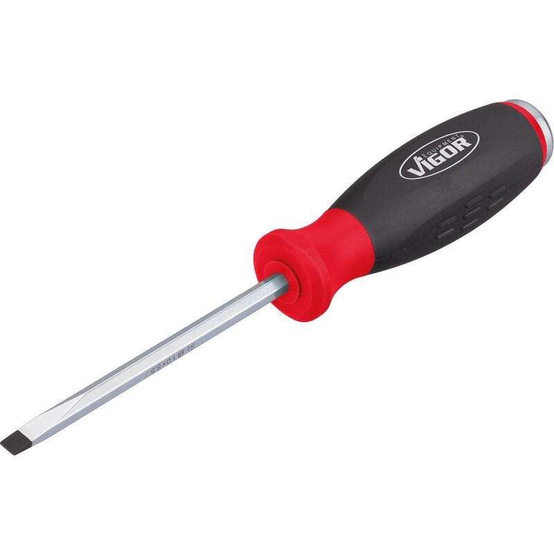 foto del prodotto screwdriver for slotted screws with impact cap v3599 profilo ad intaglio size 1 x 5.5 mm
