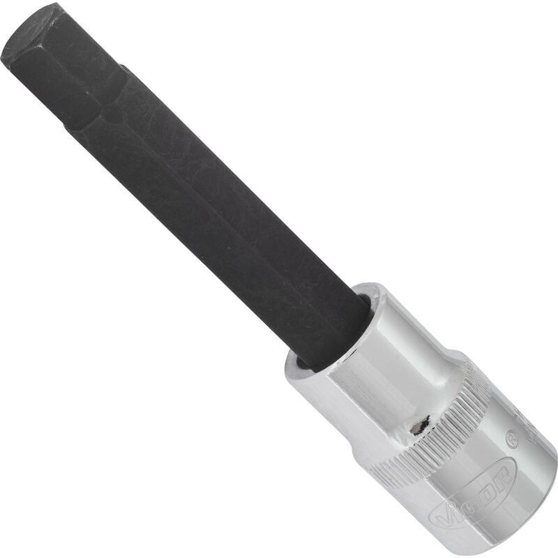 foto del prodotto screwdriver socket for inside hexagon screws v2077 attacco quadro, cavo, 1 2 di pollice 12,5 mm profilo esagonale interno size 11 mm