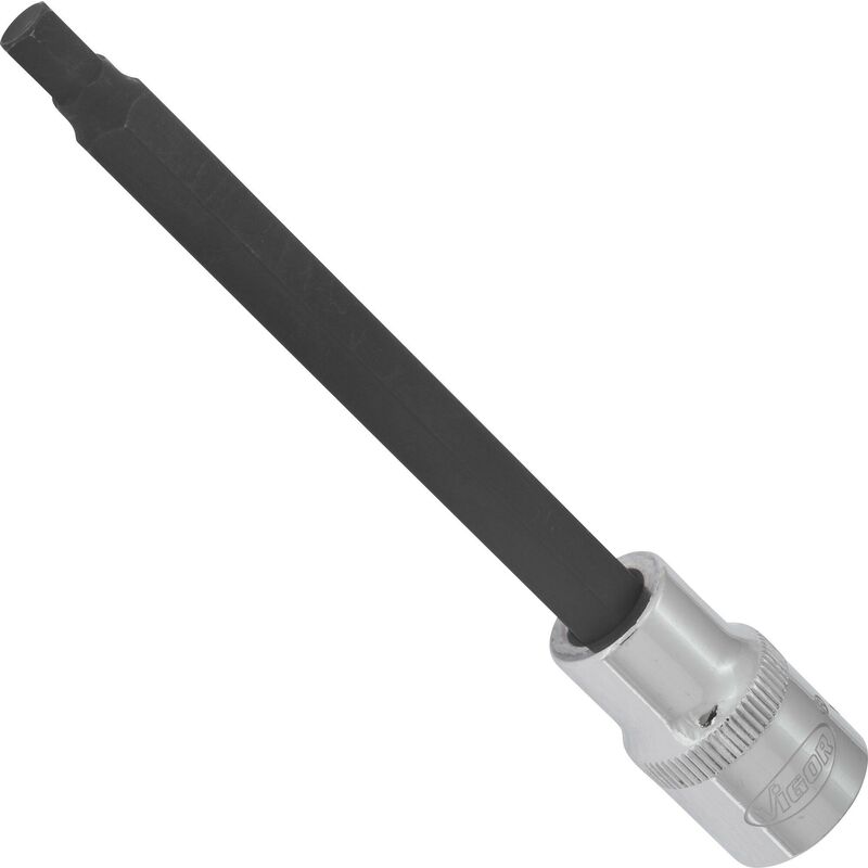 foto del prodotto screwdriver socket for inside hexagon screws v2082 attacco quadro, cavo, 1 2 di pollice 12,5 mm profilo esagonale interno size 7 mm