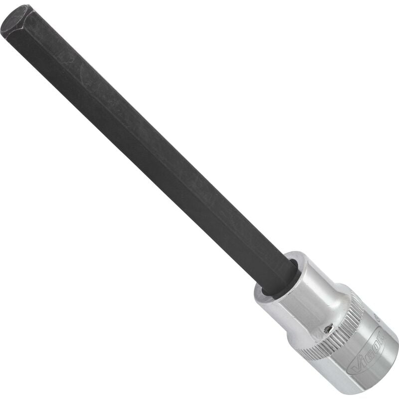 foto del prodotto screwdriver socket for inside hexagon screws v2084 attacco quadro, cavo, 1 2 di pollice 12,5 mm profilo esagonale interno size 10 mm