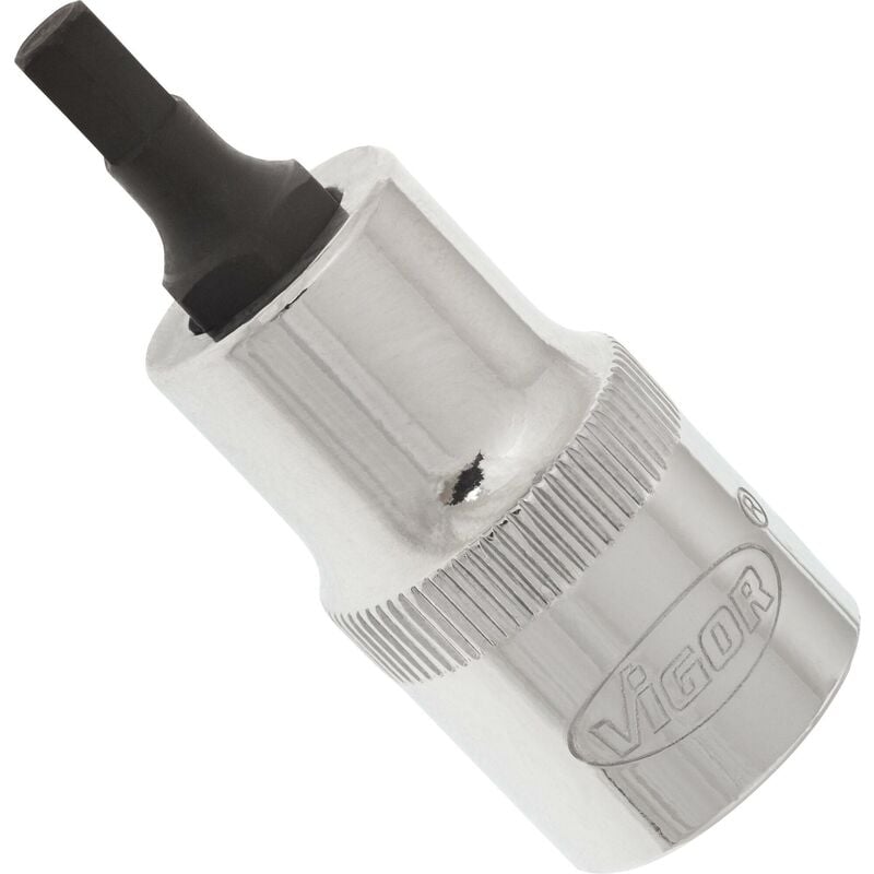 foto del prodotto screwdriver socket for inside hexagon screws v2101 attacco quadro, cavo, 1 2 di pollice 12,5 mm profilo esagonale interno size 5 mm