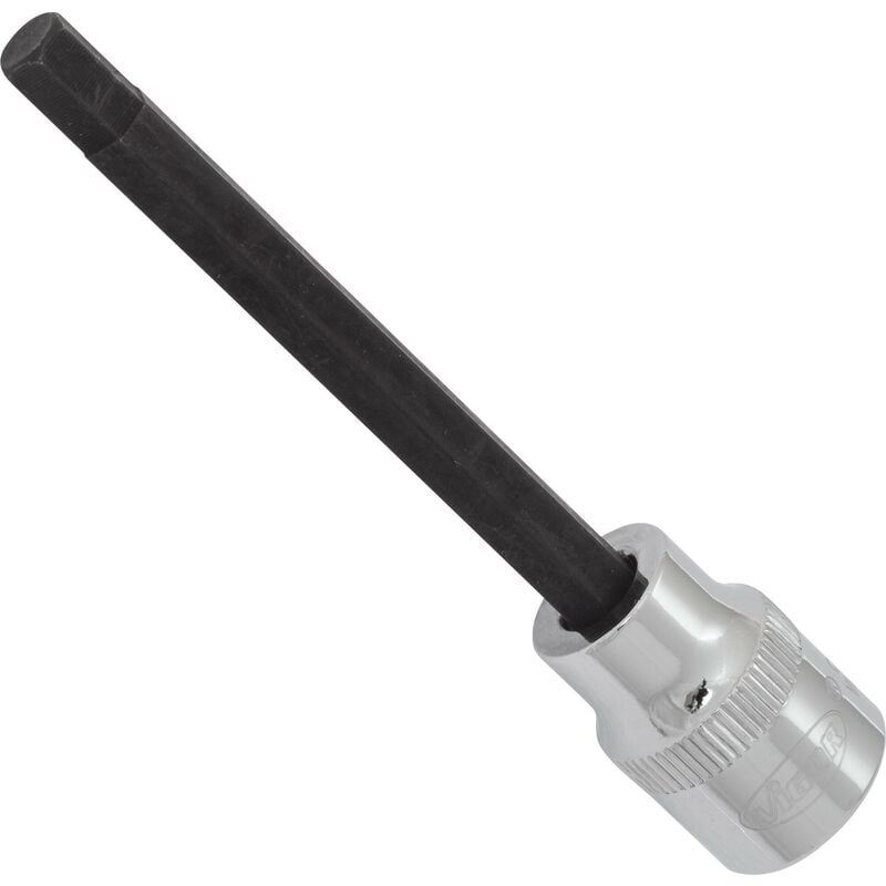 foto del prodotto screwdriver socket for inside hexagon screws v6142 attacco quadro, cavo, 3 8 di pollice 10 mm profilo esagonale interno size 6 mm