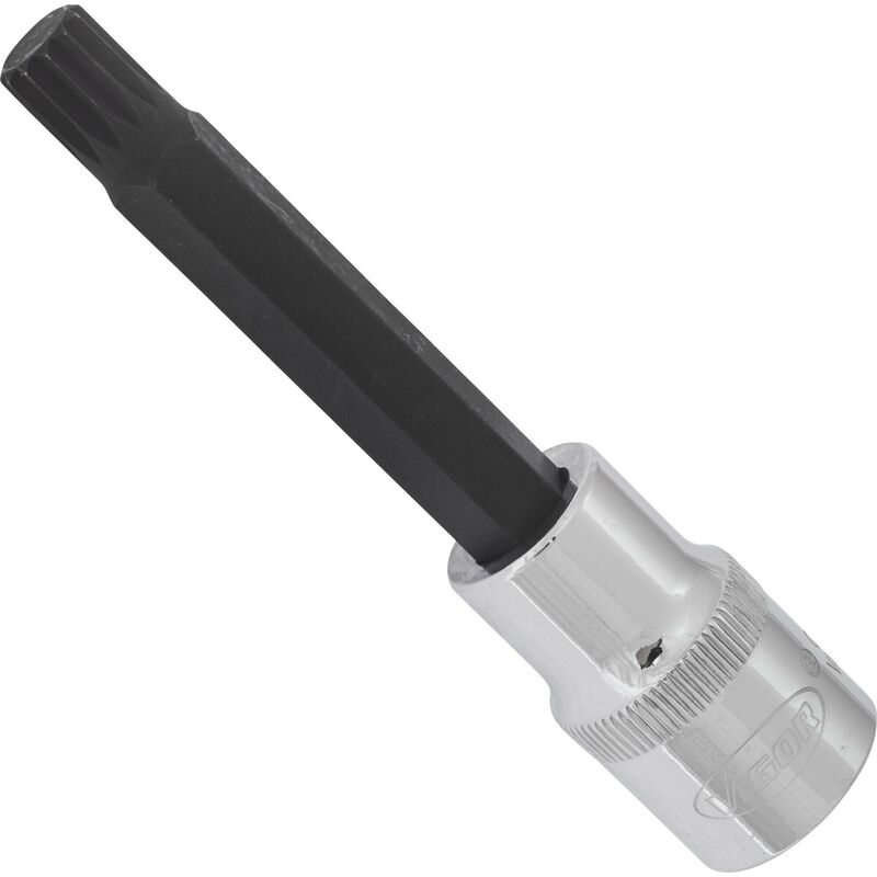 foto del prodotto screwdriver socket for screws with internal serration xzn v2059 attacco quadro, cavo, 1 2 di pollice 12,5 mm profilo poligonale interno xzn