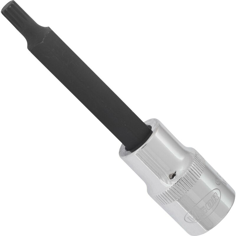 foto del prodotto screwdriver socket for screws with internal serration xzn v2068 attacco quadro, cavo, 1 2 di pollice 12,5 mm profilo poligonale interno xzn
