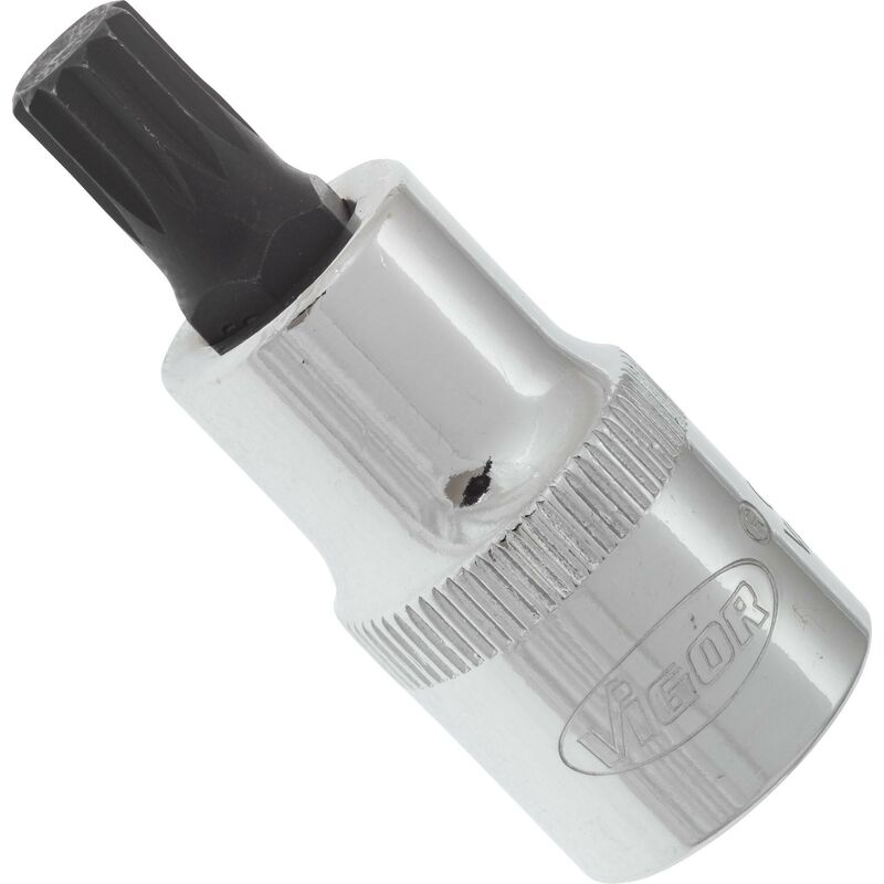 foto del prodotto screwdriver socket for screws with internal serration xzn v2097 attacco quadro, cavo, 1 2 di pollice 12,5 mm profilo poligonale interno xzn