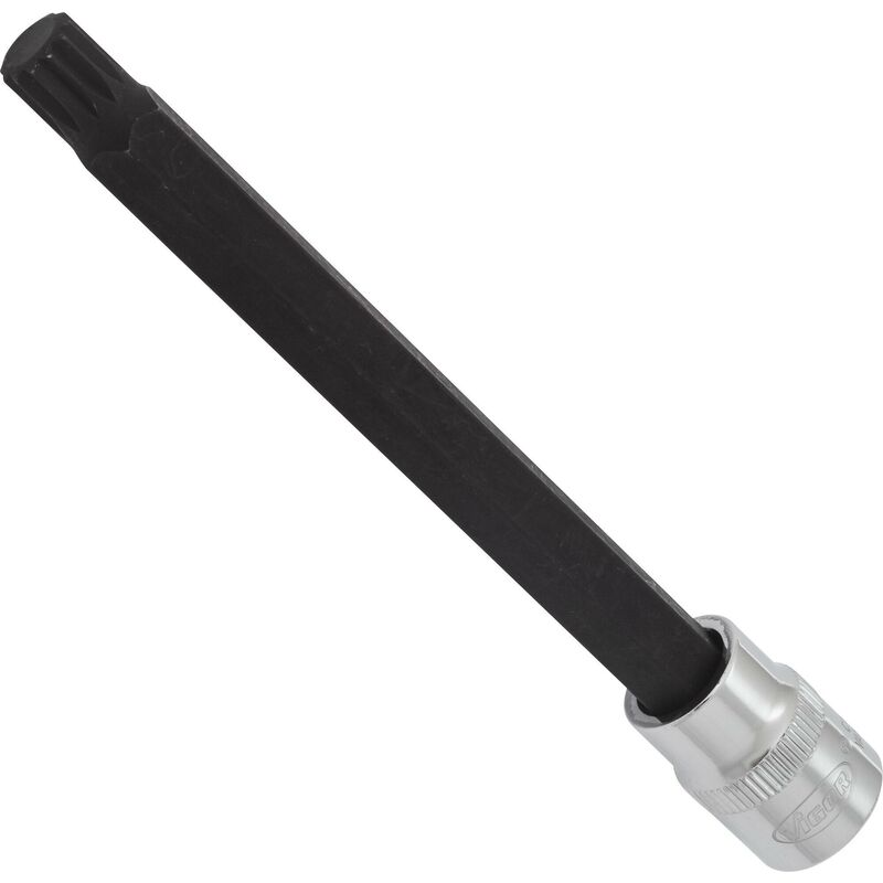 foto del prodotto screwdriver socket for screws with internal serration xzn v6125 attacco quadro, cavo, 3 8 di pollice 10 mm profilo poligonale interno xzn 