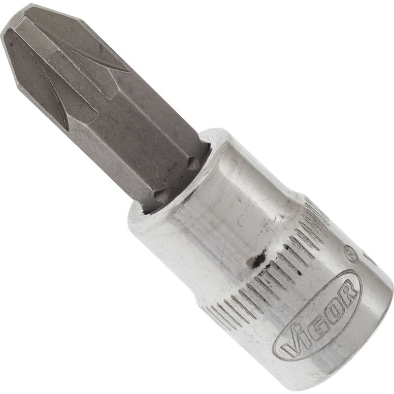 foto del prodotto screwdriver socket v2441n attacco quadro, cavo, 1 4 di pollice 6,3 mm profilo pozidriv pz size pz3