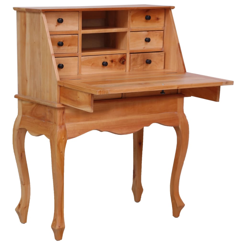foto del prodotto scrittoio 78x42x103 cm in legno massello di moganocod mxl 94564
