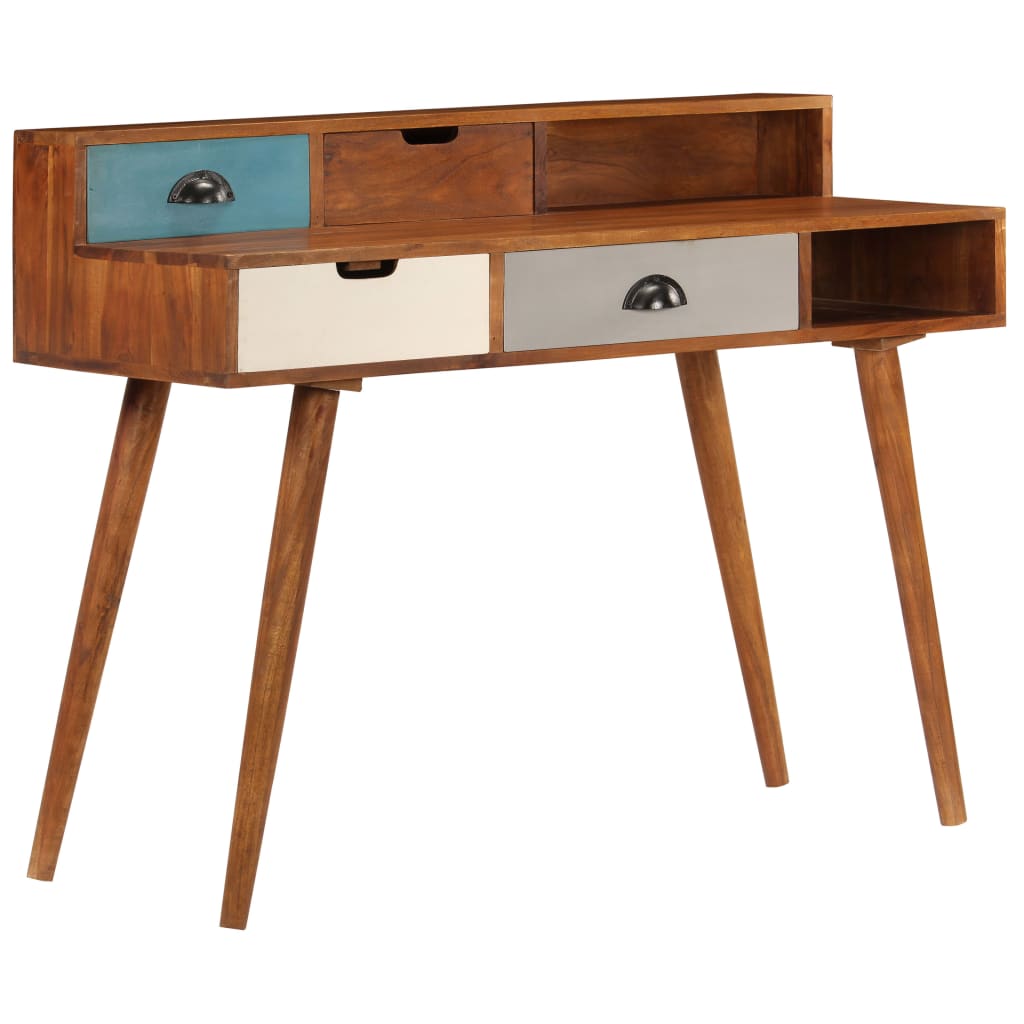 foto del prodotto scrivania 110x50x90 cm legno massello di mango cod mxl 64184