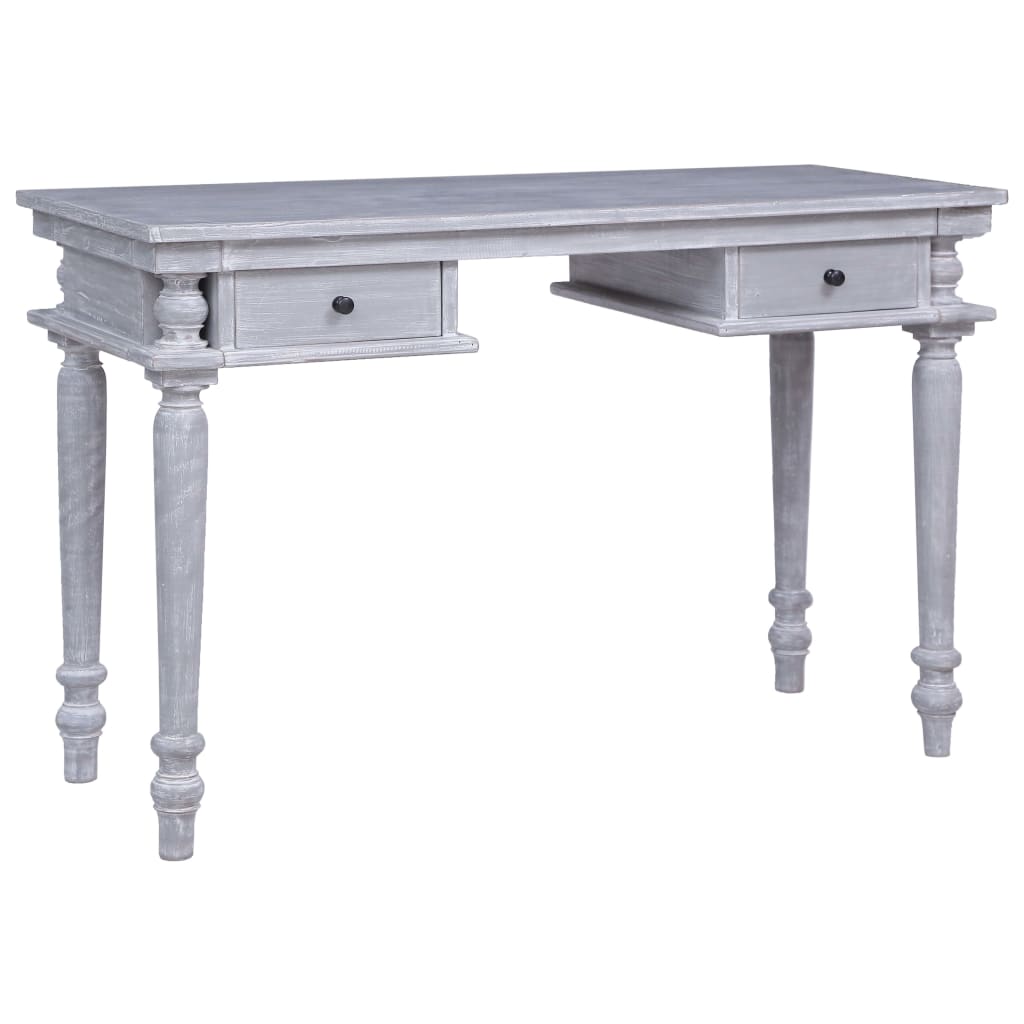 foto del prodotto scrivania 115x50x78 cm in legno massello di mogano cod mxl 60654