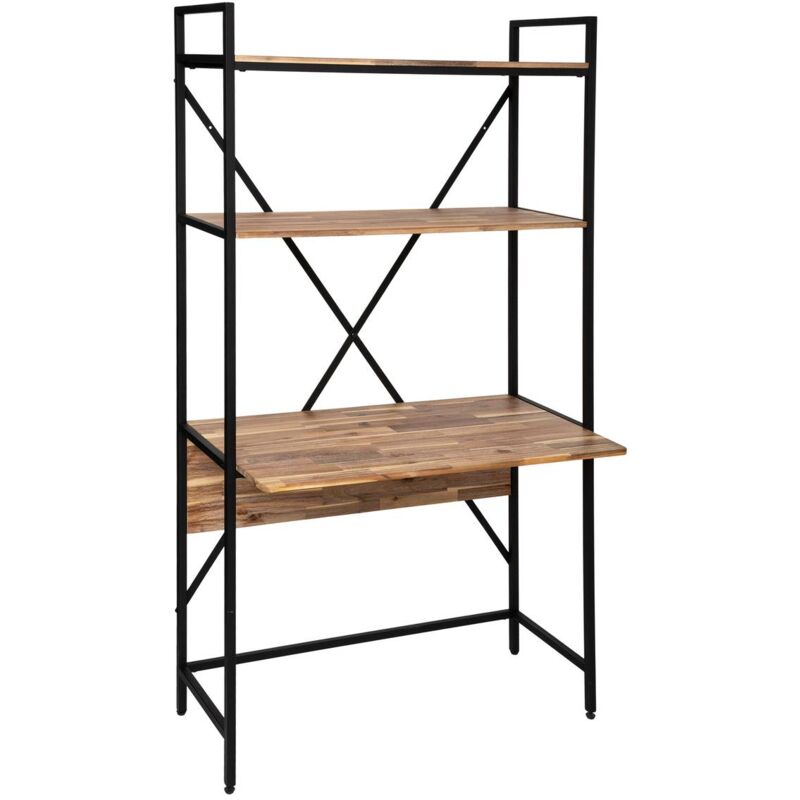 foto del prodotto scrivania a scaffale in acacia edena l90cm atmosphera cr ateur d int rieur