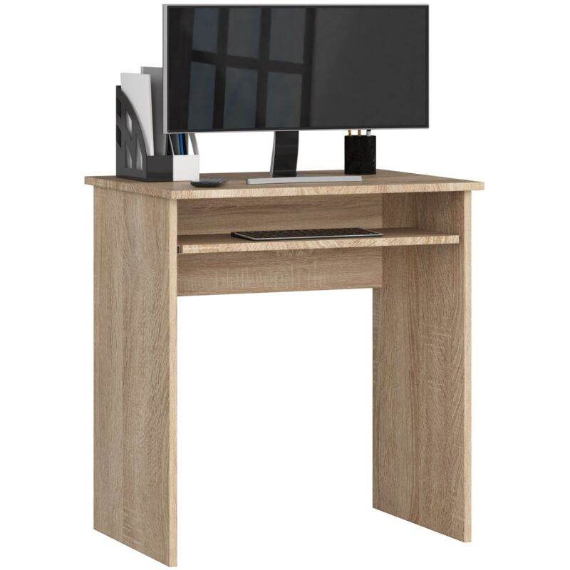 foto del prodotto scrivania akord star sonoma quercia 68 cm 68x51x74 cm