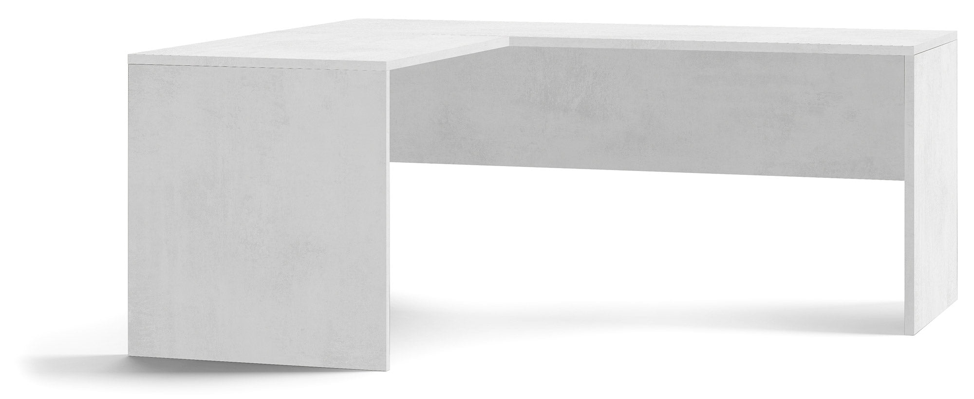 foto del prodotto scrivania angolare sx 180x76x169 cm ossido bianco