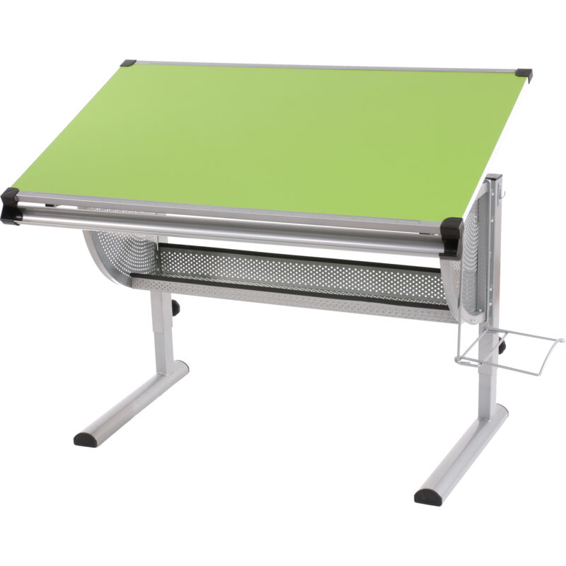 foto del prodotto scrivania banco scuola con sottobanco oxford multiregolabile disegno 68x118x62 92cm verde
