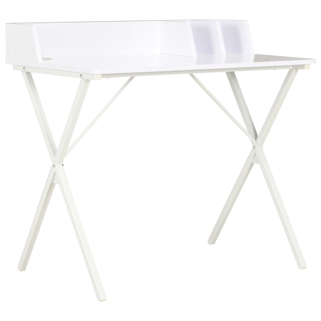 foto del prodotto scrivania bianca 80x50x84 cm cod mxl 71035