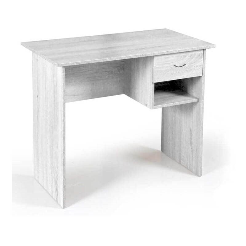 foto del prodotto scrivania bianca ufficio cameretta cm 90 x 50 75 h