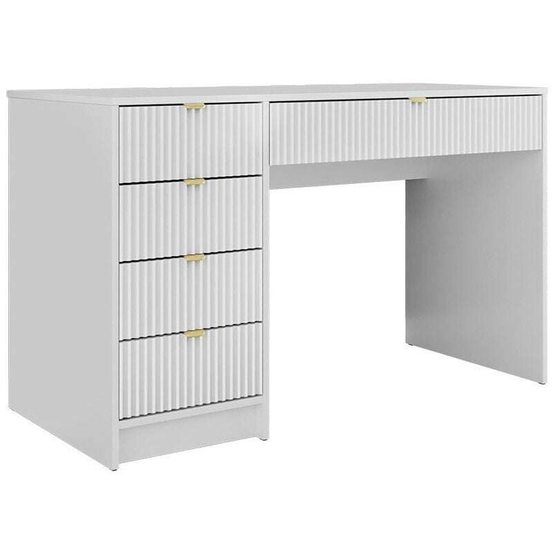 foto del prodotto scrivania da ufficio comfivo larmire 100, bianco, con cassetti, il numero di porte 0, numero di cassetti 0, 76x120x55cm