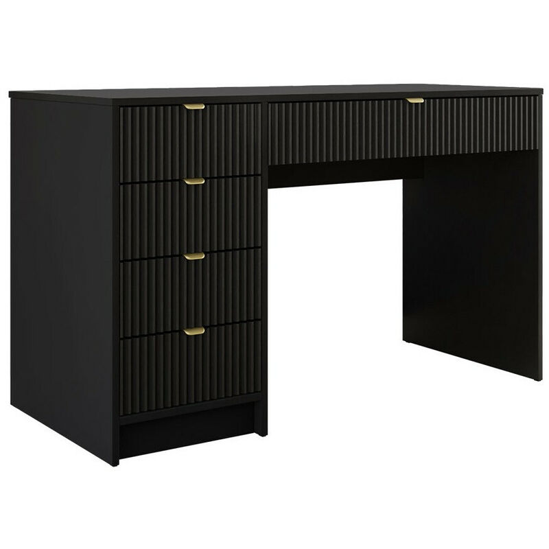 foto del prodotto scrivania da ufficio comfivo larmire 100, nero, con cassetti, il numero di porte 0, numero di cassetti 0, 76x120x55cm