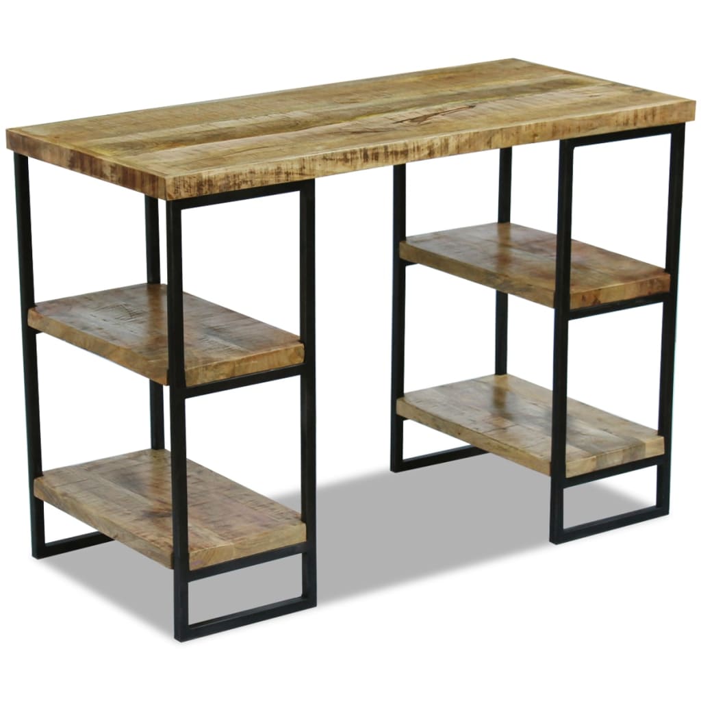 foto del prodotto scrivania da ufficio in legno di mango 110x50x76 cm cod mxl 67954