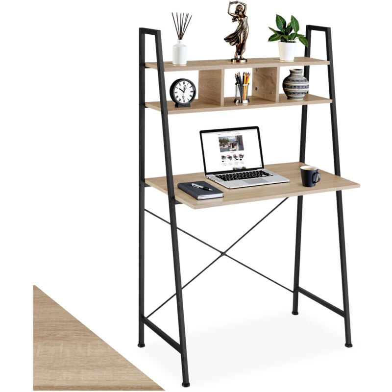 foto del prodotto scrivania exeter 85,5x46,5x140cm scrivania, tavolo da lavoro, tavolo da ufficio