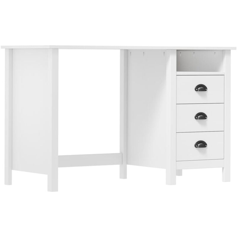 foto del prodotto scrivania hill 3 cassetti 120x50x74 cm massello di pinocod mxl 73287